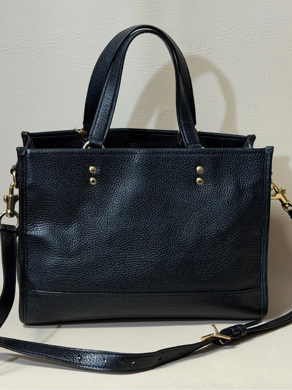 COACH C2004 Dempsey Carry All With Patch Tote Bag 2WAY Bag Hand Bag
